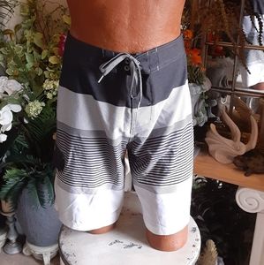 TRINITY Boardshorts, Size 32, Polyester Blend